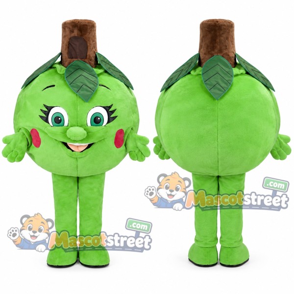 Green Artichoke Mascot Costume