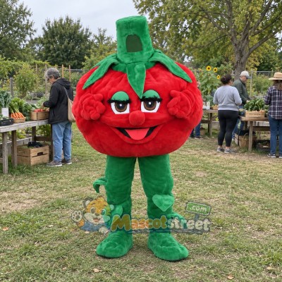 Raspberry Mascot Costume Raspberry Mascot Costume