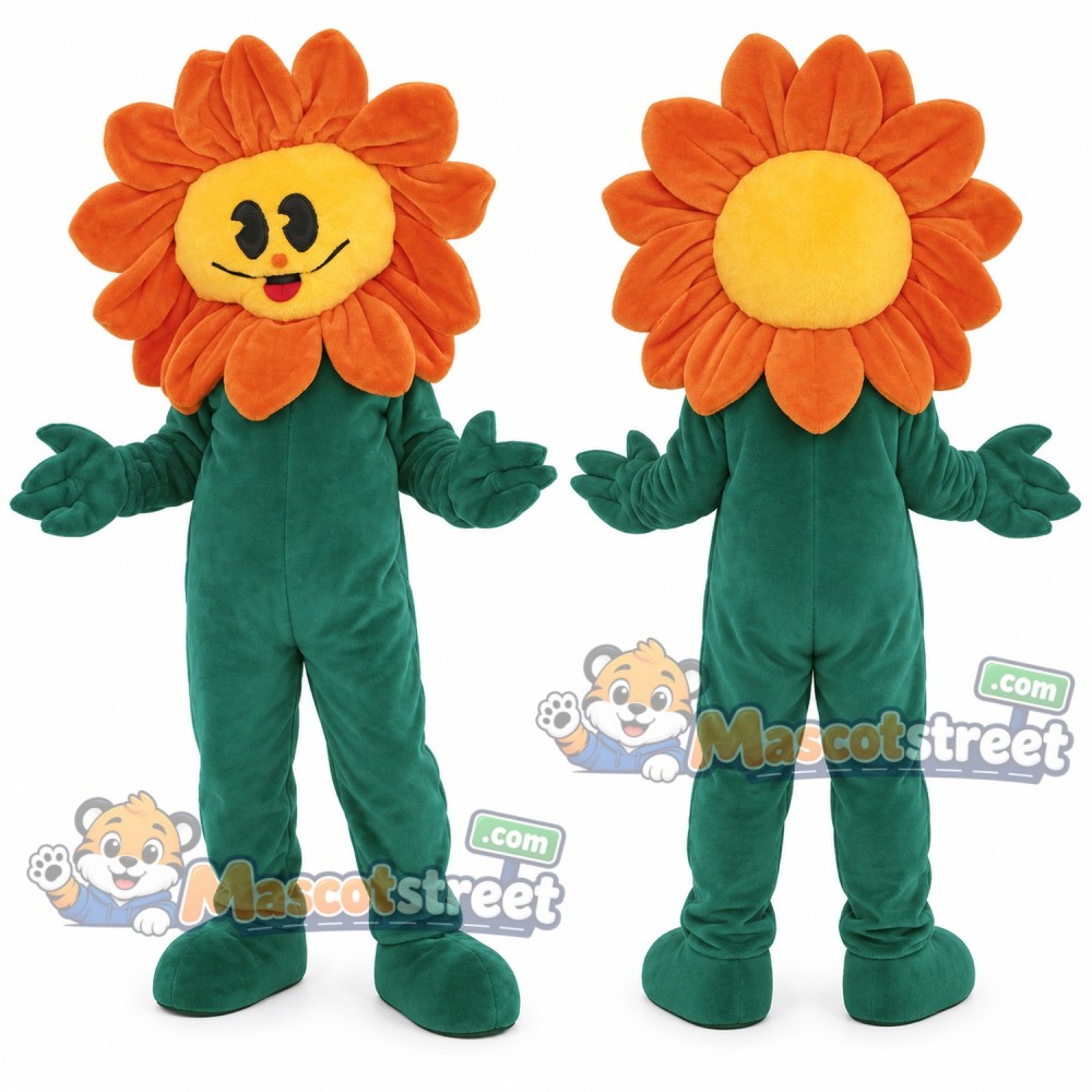 Sunflower Mascot Costume