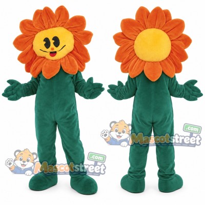 Sunflower Mascot Costume