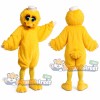 Yellow Duck Mascot Costume with White Cap
