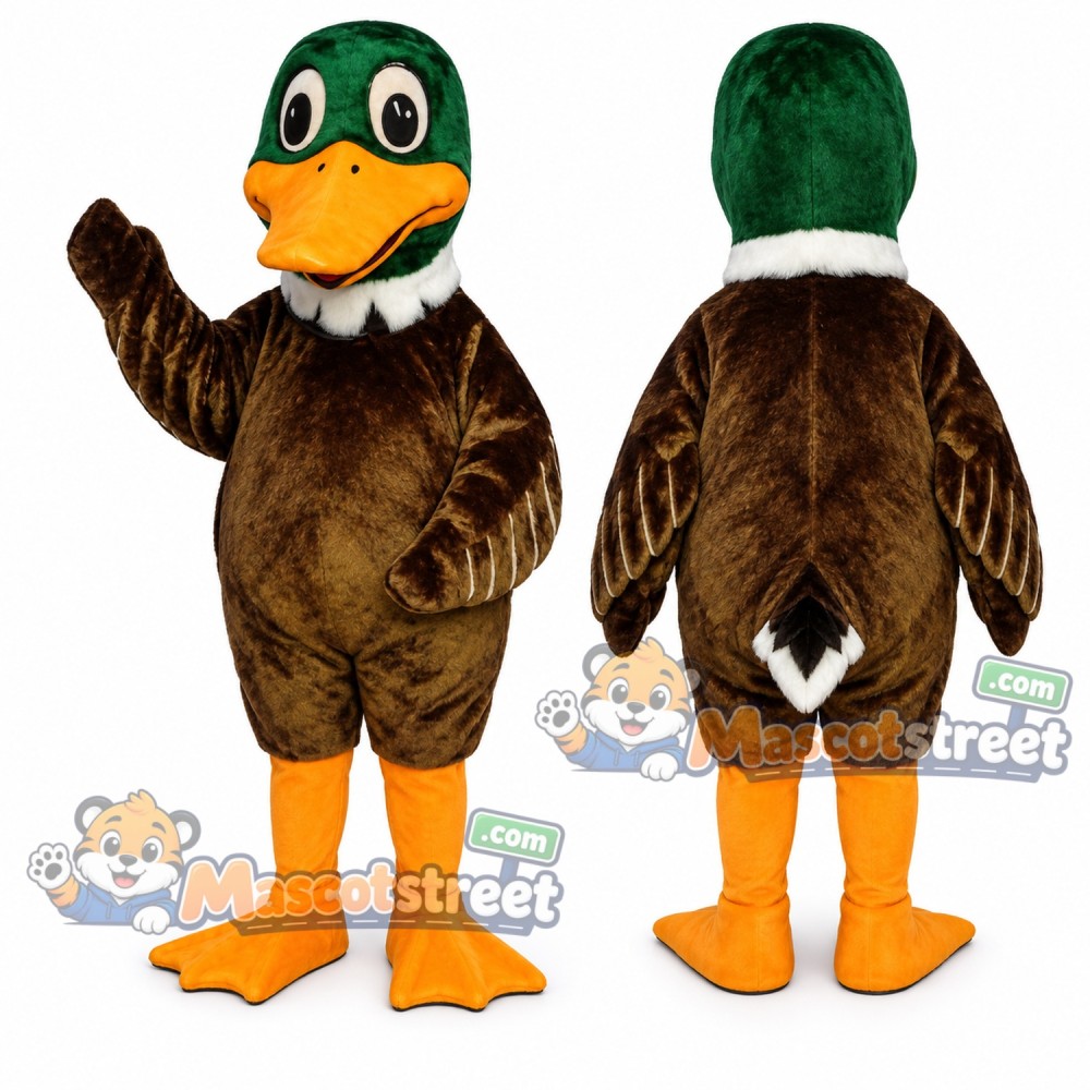 Mallard Duck Mascot Costume Mallard Duck Mascot Costume