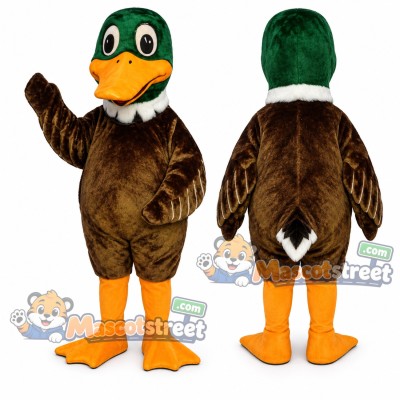 Mallard Duck Mascot Costume Mallard Duck Mascot Costume