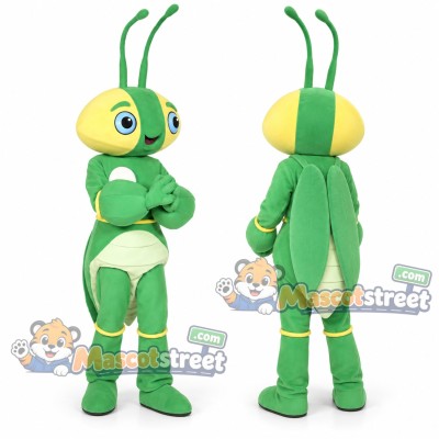 Green Mantis Mascot Costume Green Mantis Mascot Costume