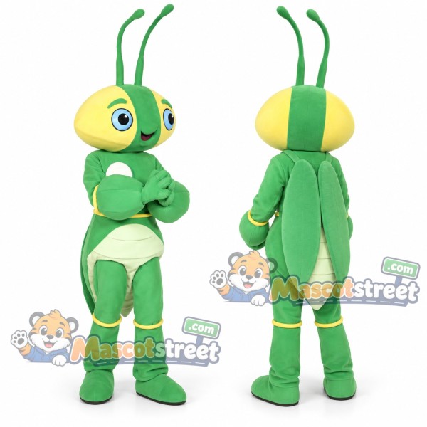 Green Mantis Mascot Costume