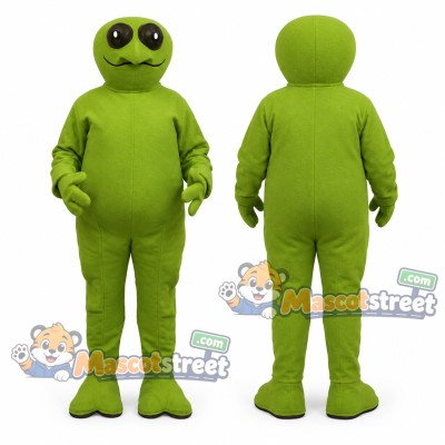 Green Alien Mascot Costume Green Alien Mascot Costume