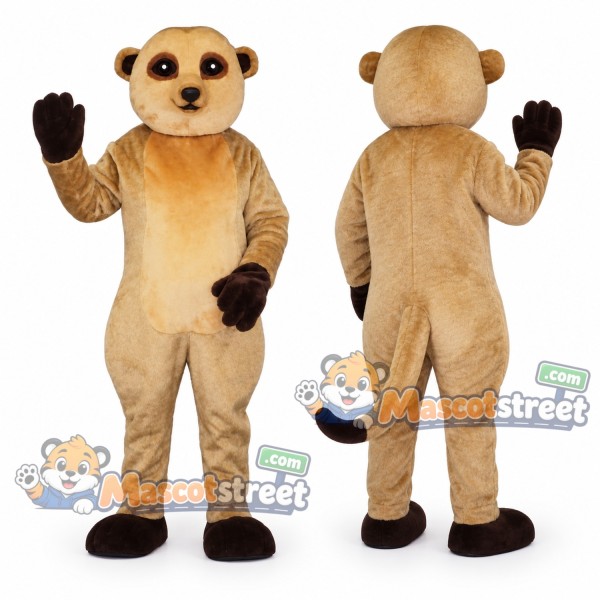 Tan Meerkat Mascot Costume