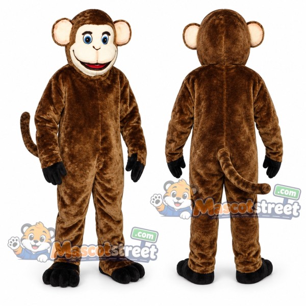 Brown Monkey Mascot Costume