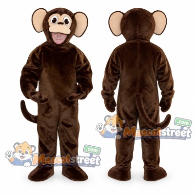 Brown Monkey Mascot Costume