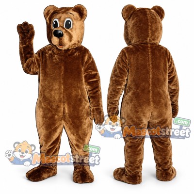 Brown Bear Mascot Costume Brown Bear Mascot Costume