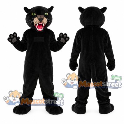 Black Panther Mascot Costume Black Panther Mascot Costume