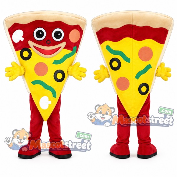 Pizza Slice Mascot Costume