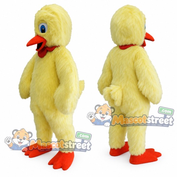 Yellow Duck Mascot Costume