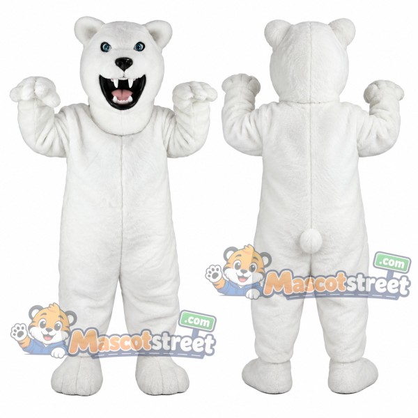 Polar Bear Mascot Costume