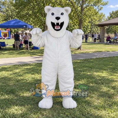 Polar Bear Mascot Costume