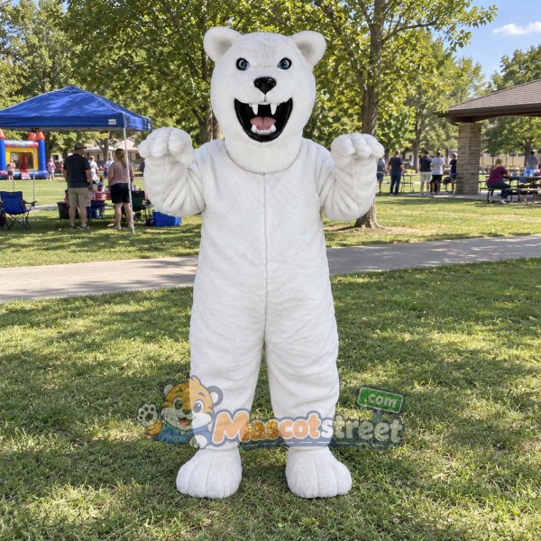 Polar Bear Mascot Costume