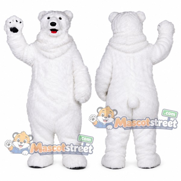 Polar Bear Mascot Costume