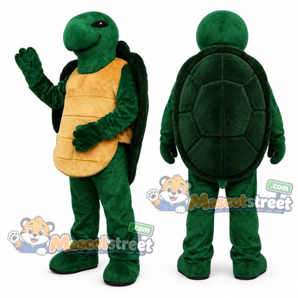 Green Turtle Mascot Costume