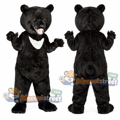 Black Bear Mascot Costume Black Bear Mascot Costume