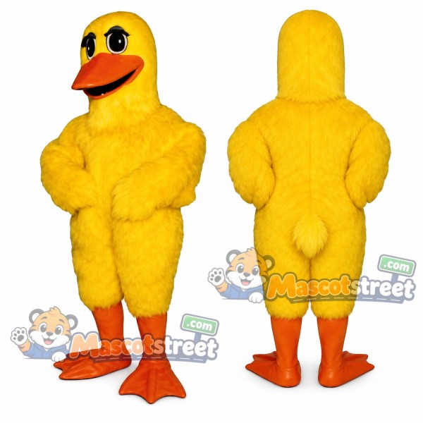 Yellow Duck Mascot Costume