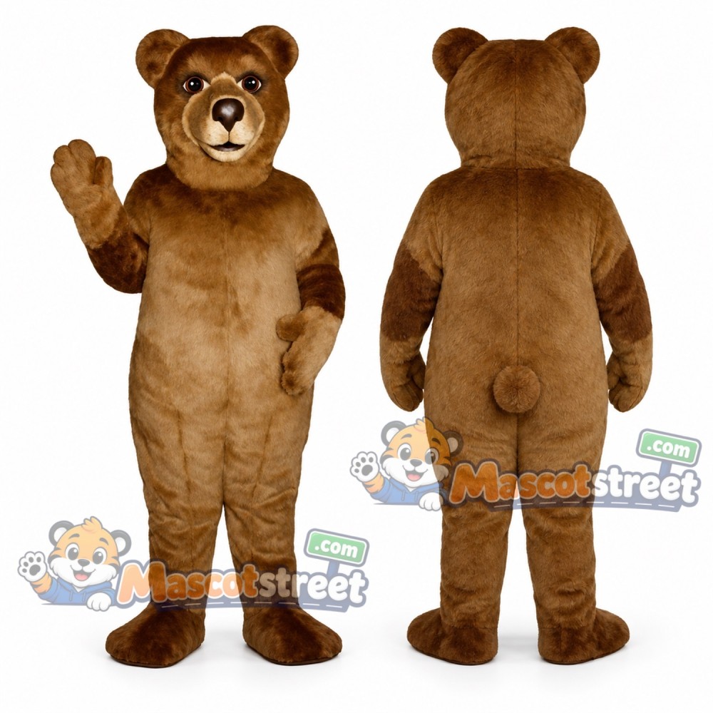 Brown Bear Mascot Costume Brown Bear Mascot Costume