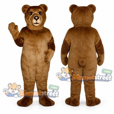 Brown Bear Mascot Costume Brown Bear Mascot Costume