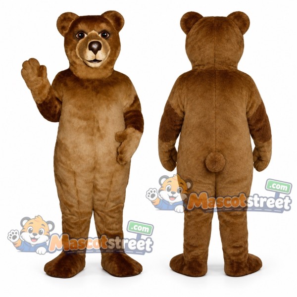 Brown Bear Mascot Costume
