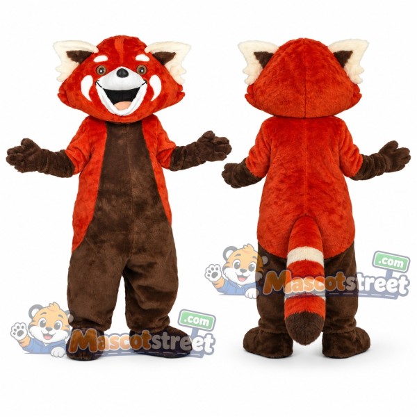 Red Panda Mascot Costume