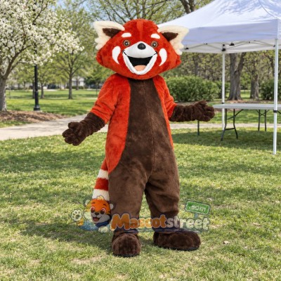 Red Panda Mascot Costume Red Panda Mascot Costume