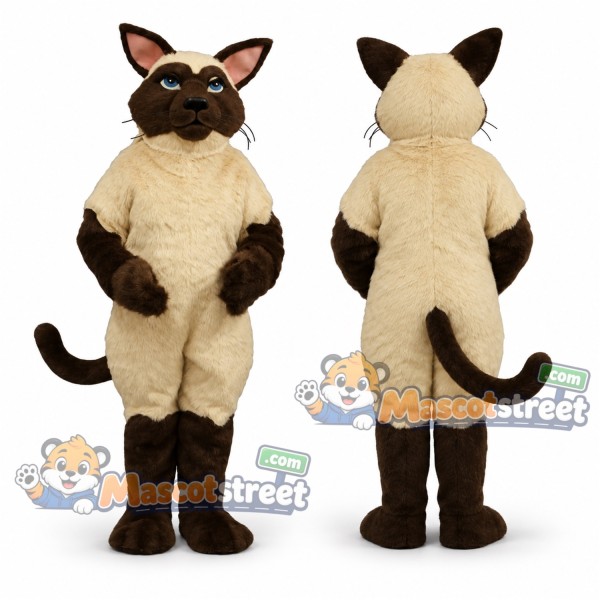 Siamese Cat Mascot Costume
