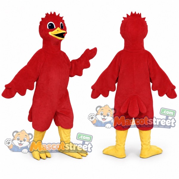 Red Bird Mascot Costume