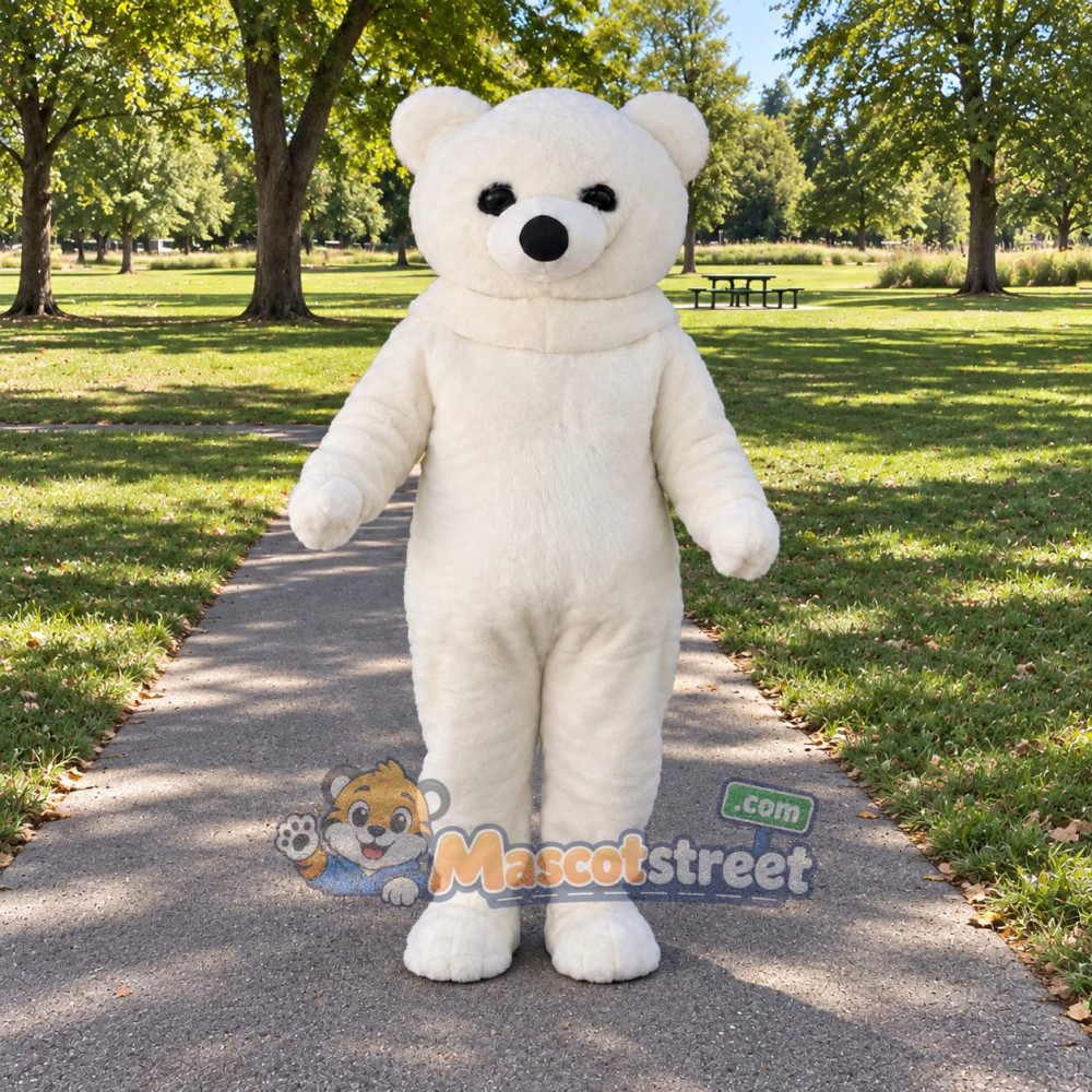 Polar Bear Mascot Costume