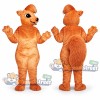 Orange Squirrel Mascot Costume