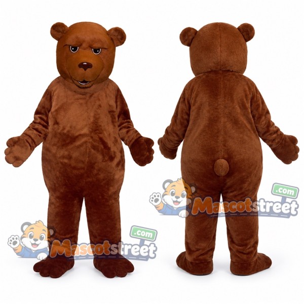 Brown Bear Mascot Costume