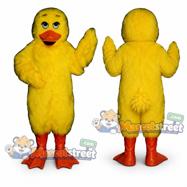 Yellow Duck Mascot Costume