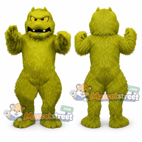 Green Monster Mascot Costume