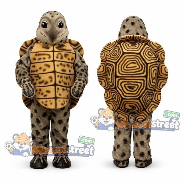 Spotted Terrapin Turtle Mascot Costume