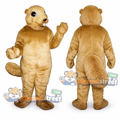 Tan Squirrel Mascot Costume Tan Squirrel Mascot Costume