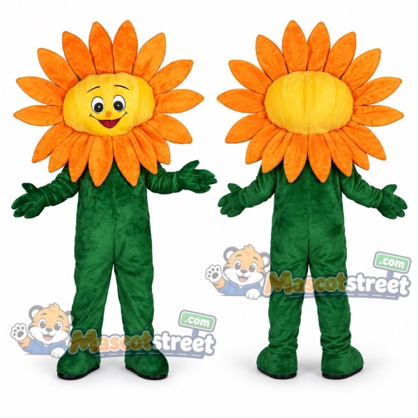 Sunflower Mascot Costume