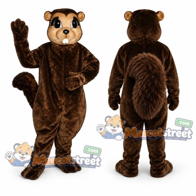 Brown Squirrel Mascot Costume Brown Squirrel Mascot Costume