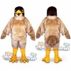 Tan Eagle Mascot Costume