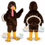 Brown Turkey Mascot Costume
