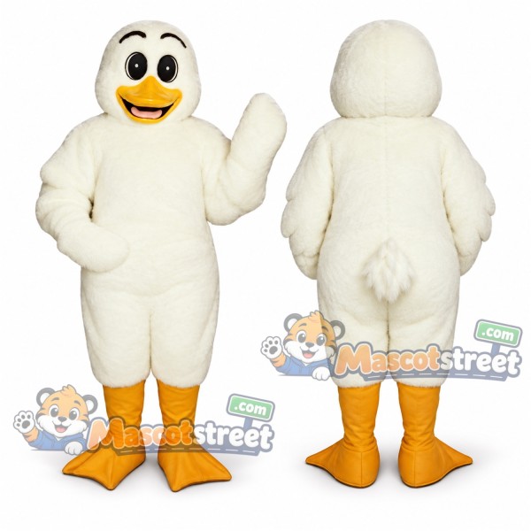 White Duck Mascot Costume