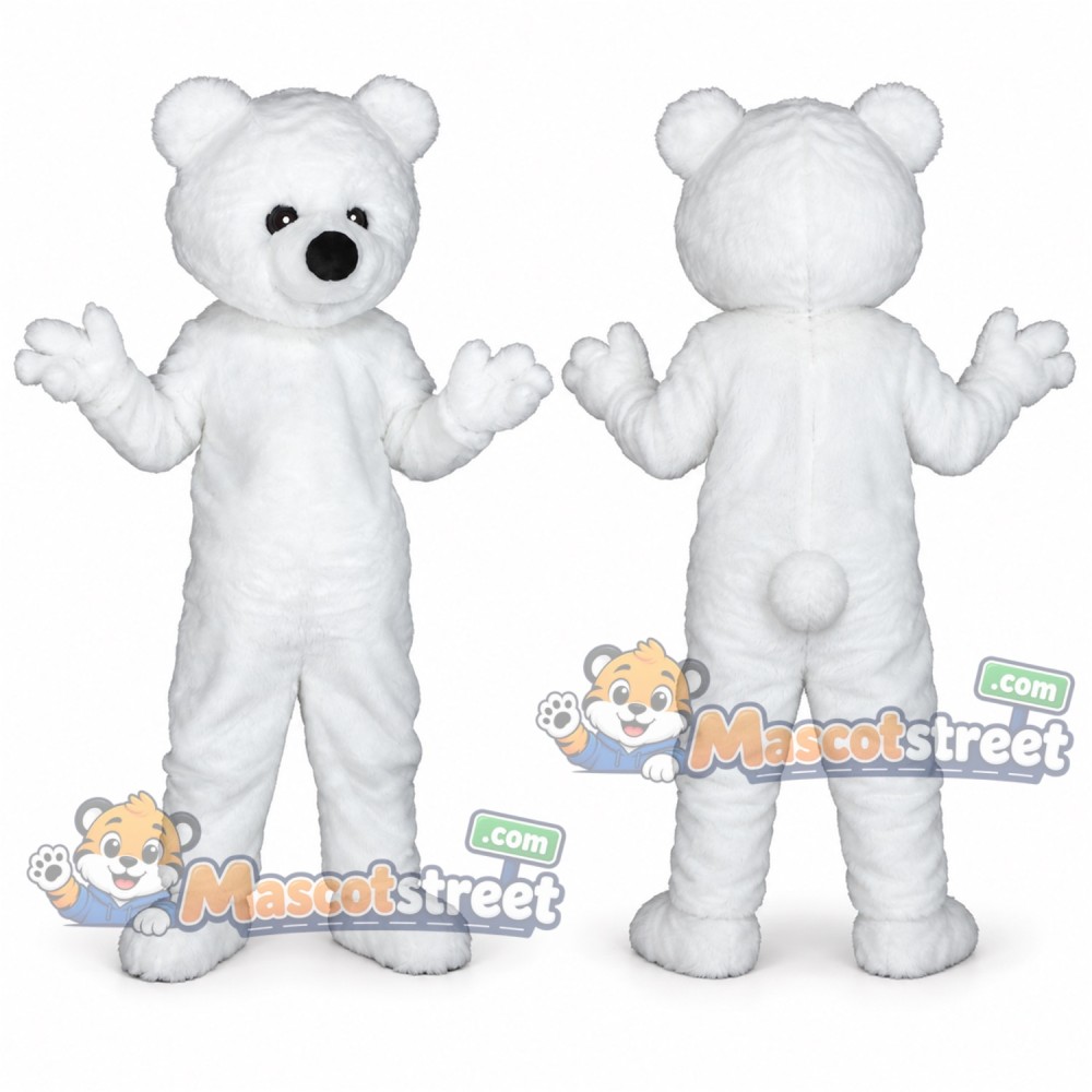 Polar Bear Mascot Costume Polar Bear Mascot Costume