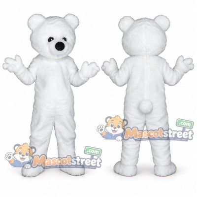 Polar Bear Mascot Costume Polar Bear Mascot Costume