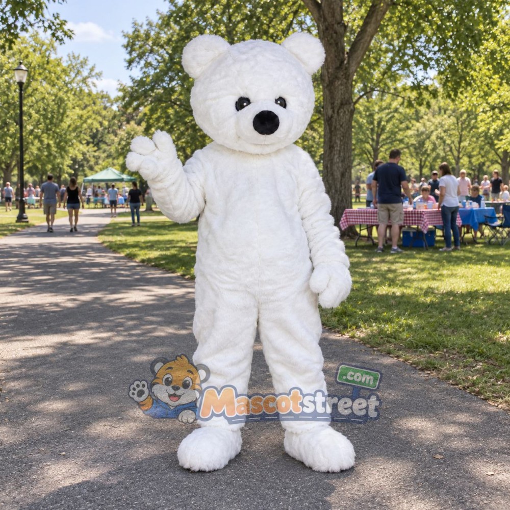 Polar Bear Mascot Costume