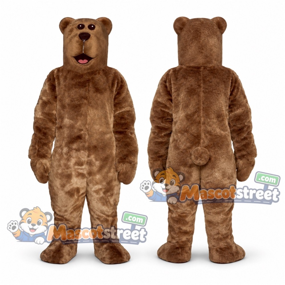 Brown Bear Mascot Costume Brown Bear Mascot Costume