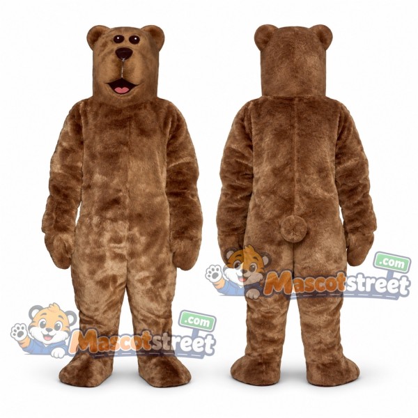Brown Bear Mascot Costume