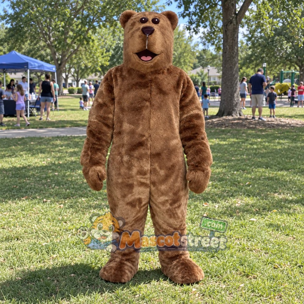 Brown Bear Mascot Costume Brown Bear Mascot Costume