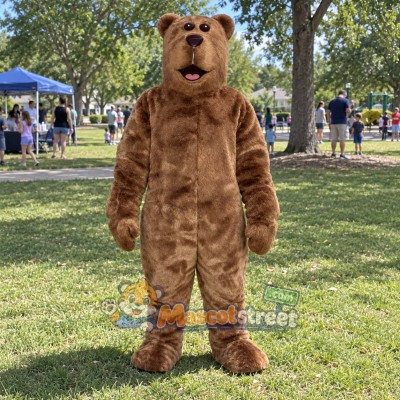 Brown Bear Mascot Costume Brown Bear Mascot Costume